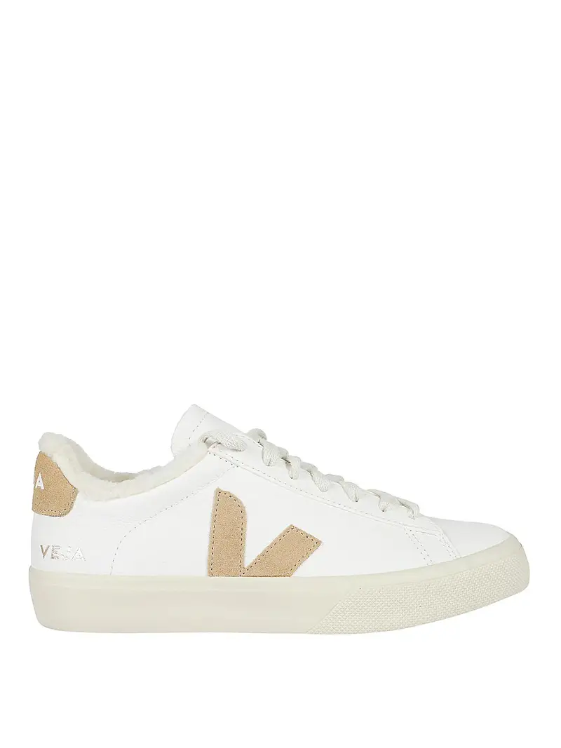 Sneakers in pelle Cammello
