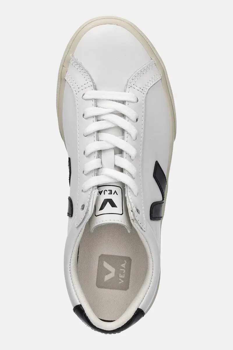 sneakers in pelle Esplar Logo Leather Bianco miniatura 4