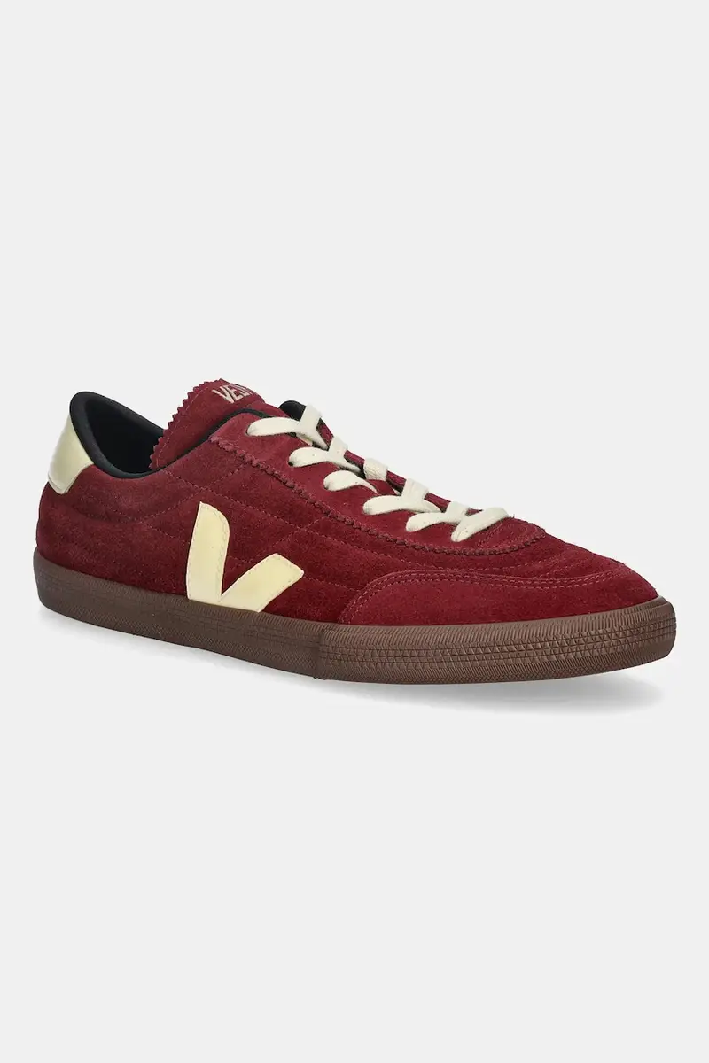 sneakers in pelle Panenka uomo colore granata FU0320897B