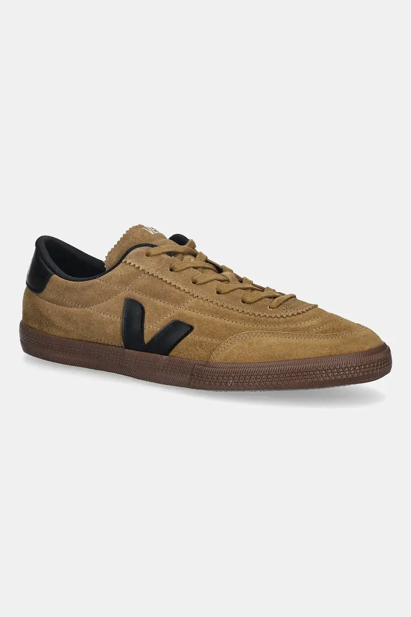 sneakers in pelle Panenka uomo colore marrone FU0320899B