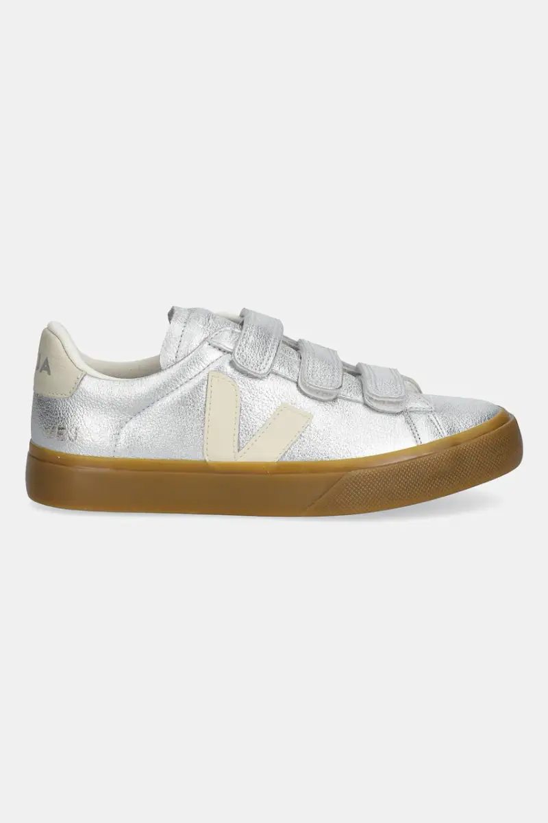 sneakers in pelle Recife Logo donna colore argento RC0520779A miniatura 2