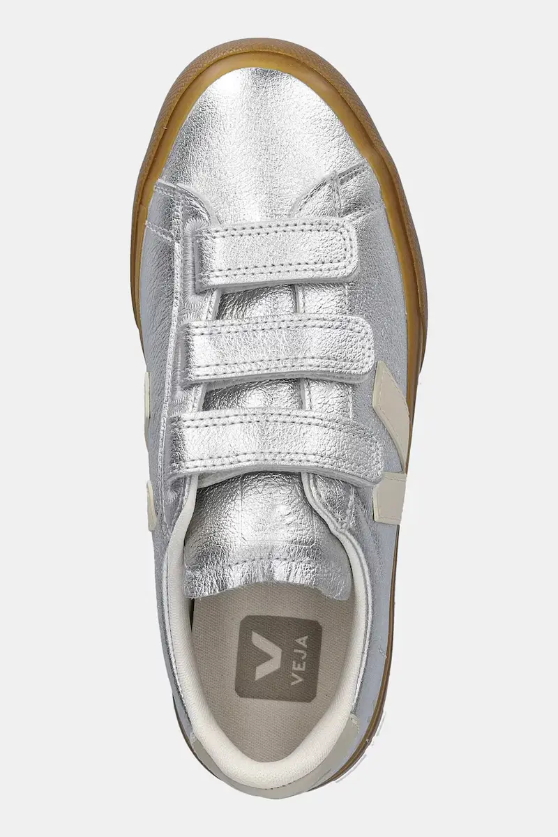 sneakers in pelle Recife Logo donna colore argento RC0520779A miniatura 4