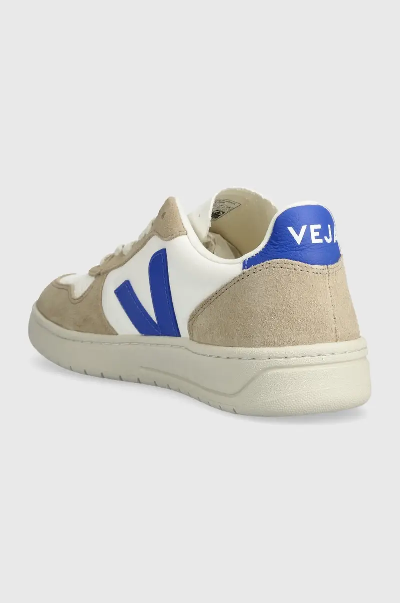 sneakers in pelle V-10 Beige miniatura 3