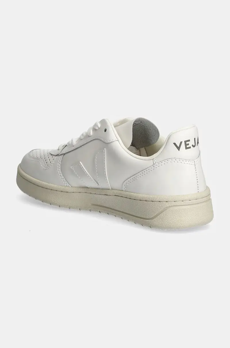 sneakers in pelle V-10 Leather Extra-White Bianco miniatura 3