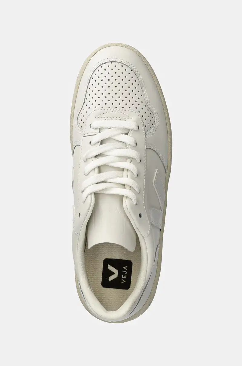 sneakers in pelle V-10 Leather Extra-White Bianco miniatura 4