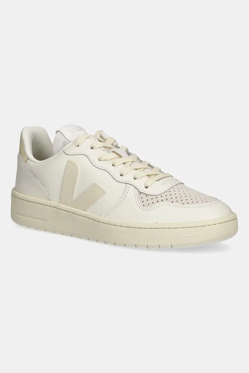sneakers in pelle V-10 Prime uomo colore beige VI0220498B