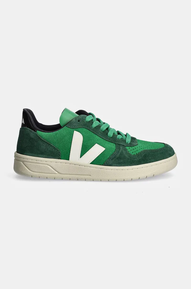 sneakers in pelle V-10 Verde miniatura 2