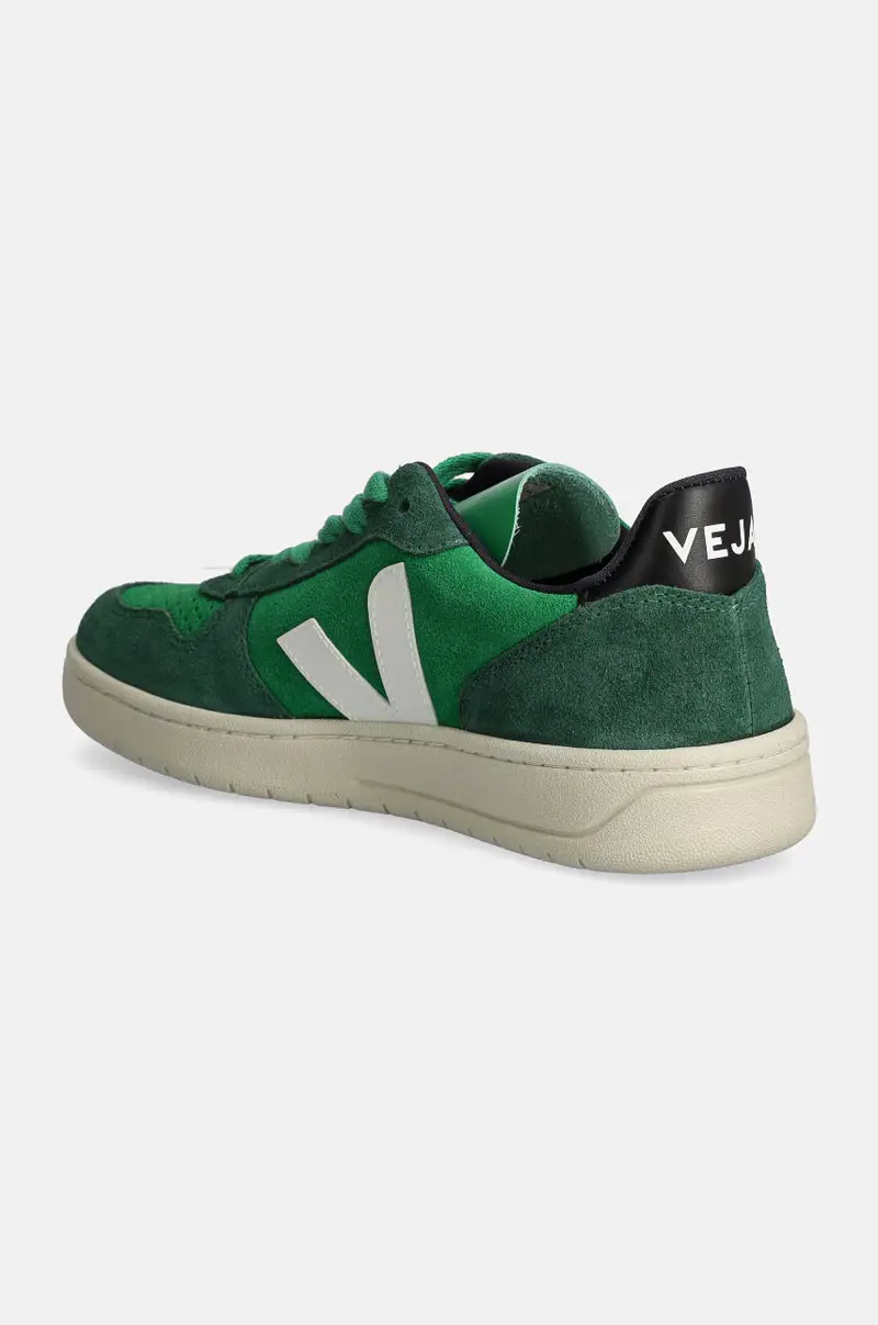 sneakers in pelle V-10 Verde miniatura 3
