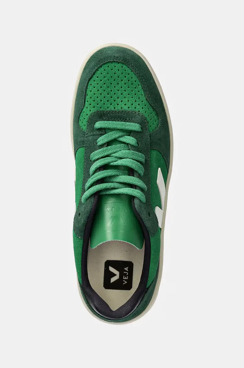 sneakers in pelle V-10 Verde miniatura 4