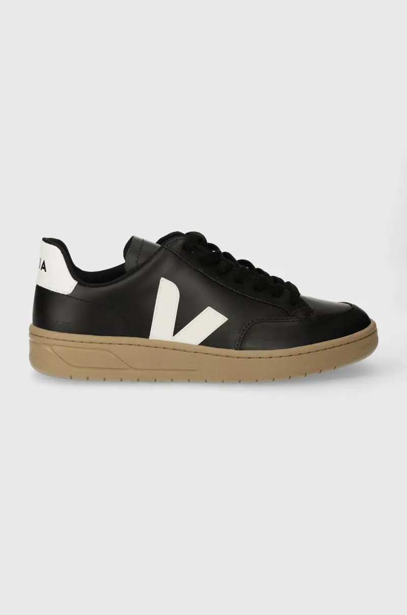 sneakers in pelle V-12 colore nero XD0203638
