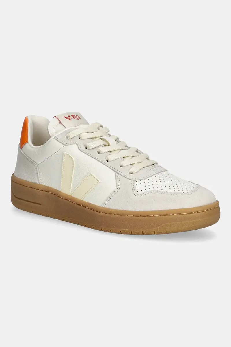 sneakers in pelle V-82 uomo colore beige VE3320758B