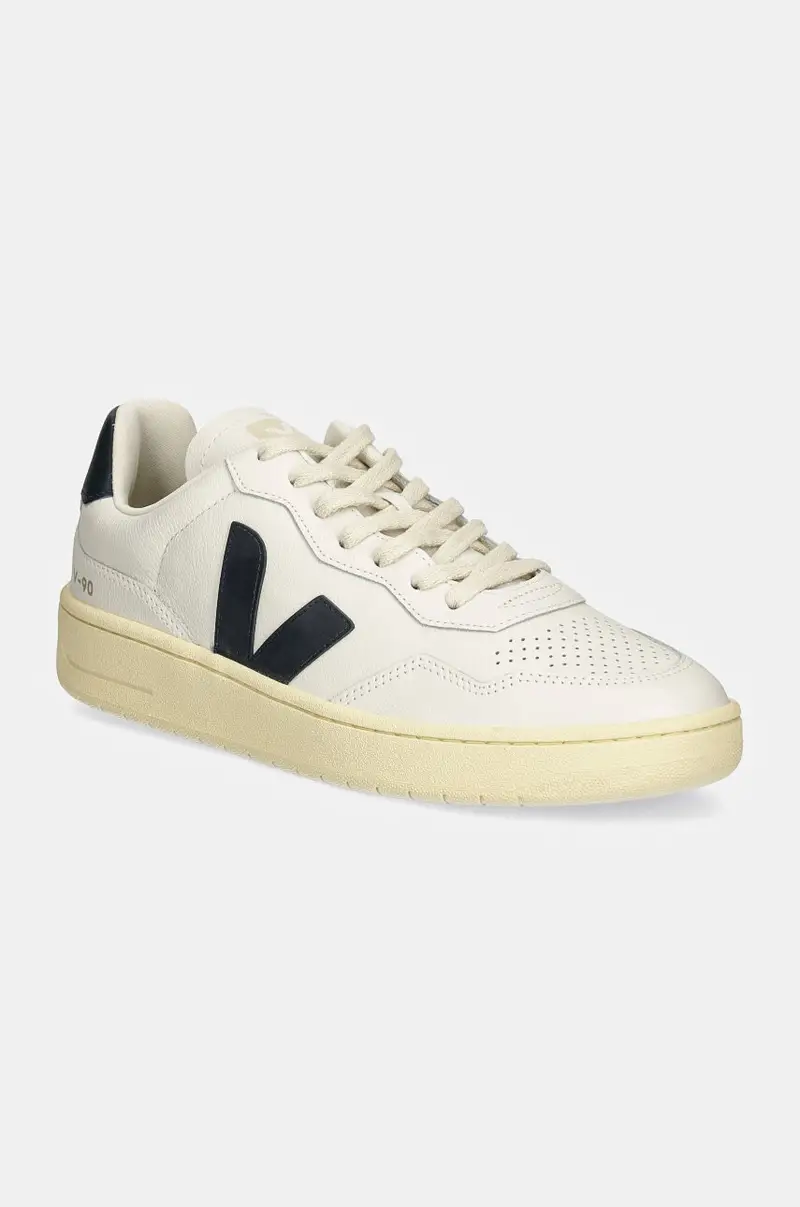 sneakers in pelle V-90 colore bianco VD2003656B