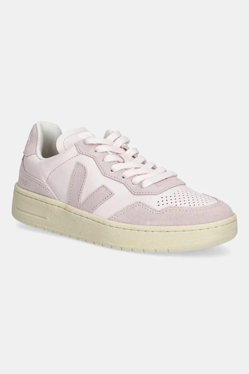 sneakers in pelle V-90 colore rosa VD2003891A