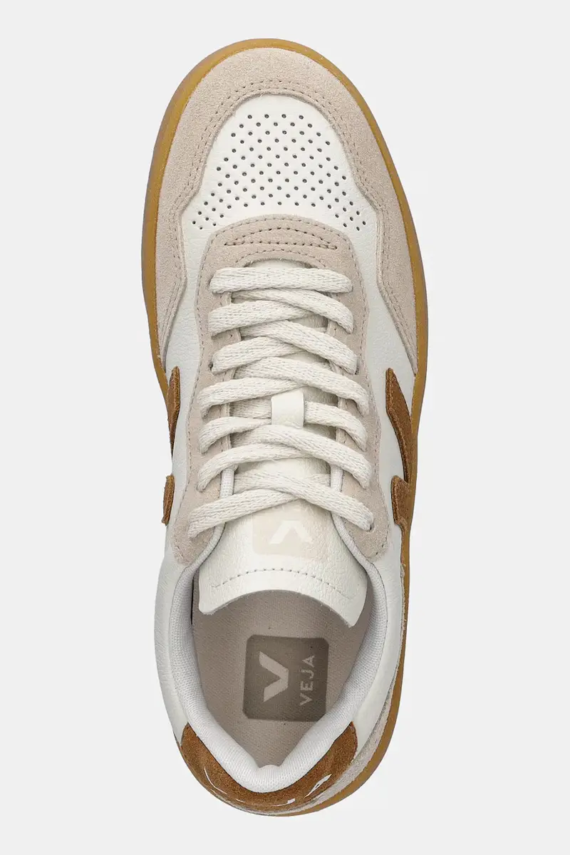 sneakers in pelle V-90 donna colore beige VD2020915A miniatura 4