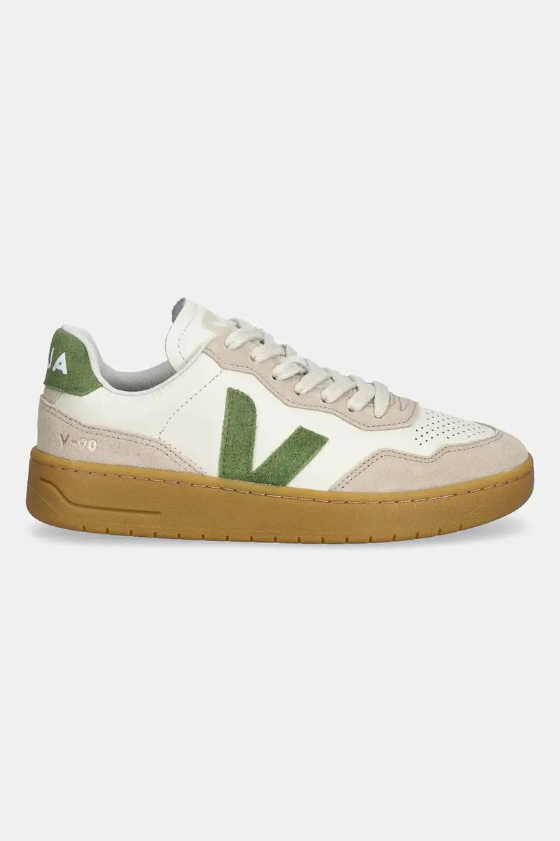 sneakers in pelle V-90 donna colore beige VD2020916A miniatura 2