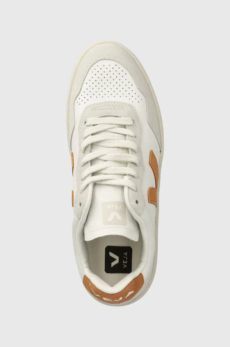 sneakers in pelle V-90 Grigio miniatura 4