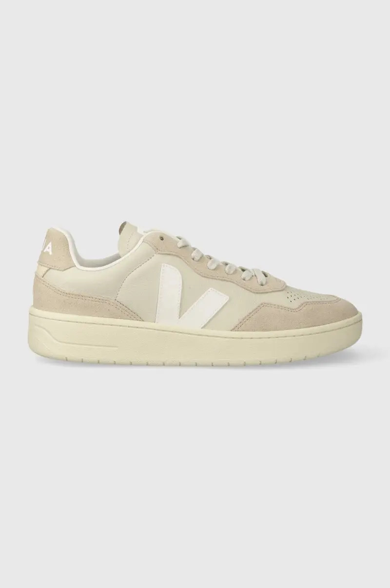 sneakers in pelle V-90 VD2003378B Beige