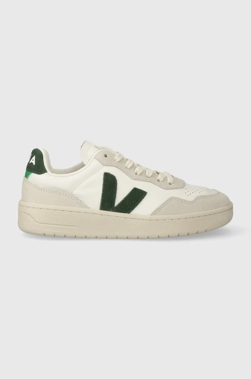 sneakers in pelle V-90 VD2003384A Bianco