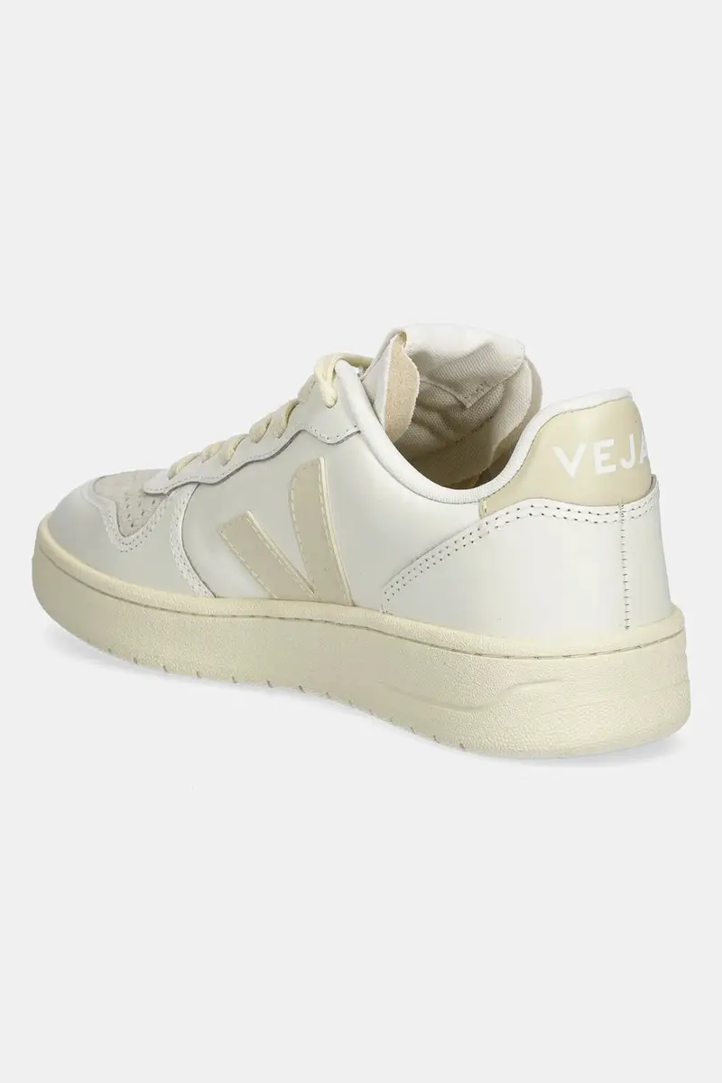 sneakers in pelle VI0220498A V-10 LEATHER donna colore beige VI0220498A miniatura 3