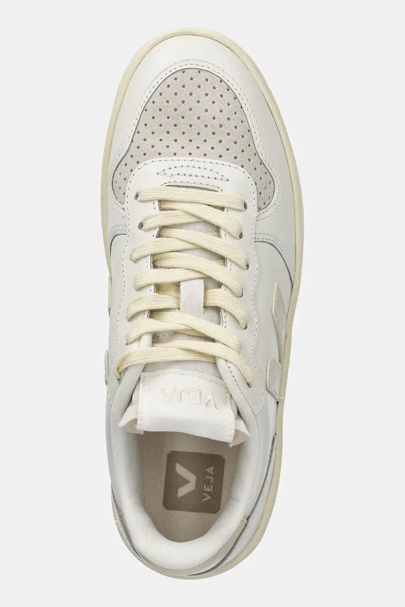 sneakers in pelle VI0220498A V-10 LEATHER donna colore beige VI0220498A miniatura 4