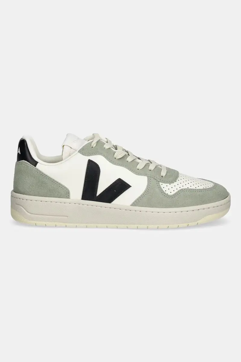 sneakers in pelle VI0220500B V-10 LEATHER uomo colore verde VI0220500B miniatura 2