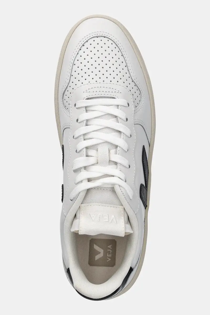 sneakers in pelle VI0220738B V-10 LEATHER uomo colore bianco VI0220738B miniatura 4