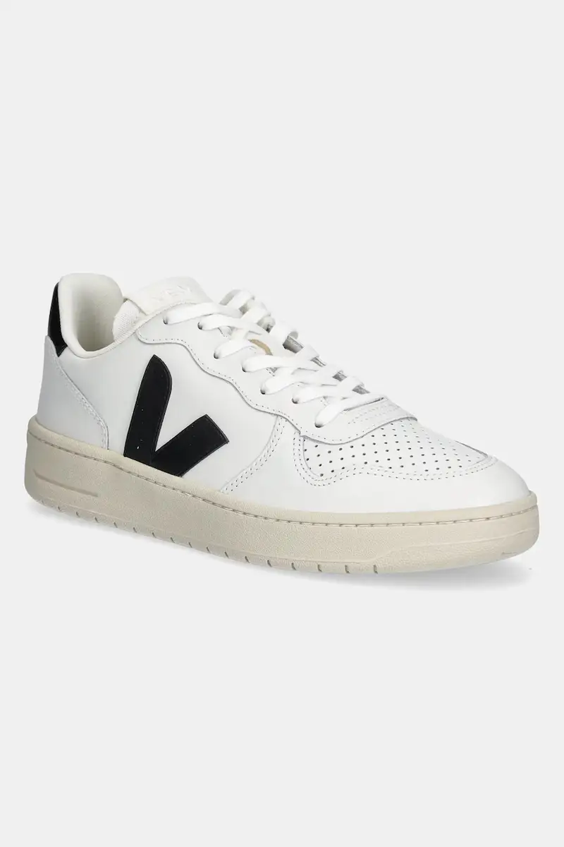 sneakers in pelle VI0220738B V-10 LEATHER uomo colore bianco VI0220738B