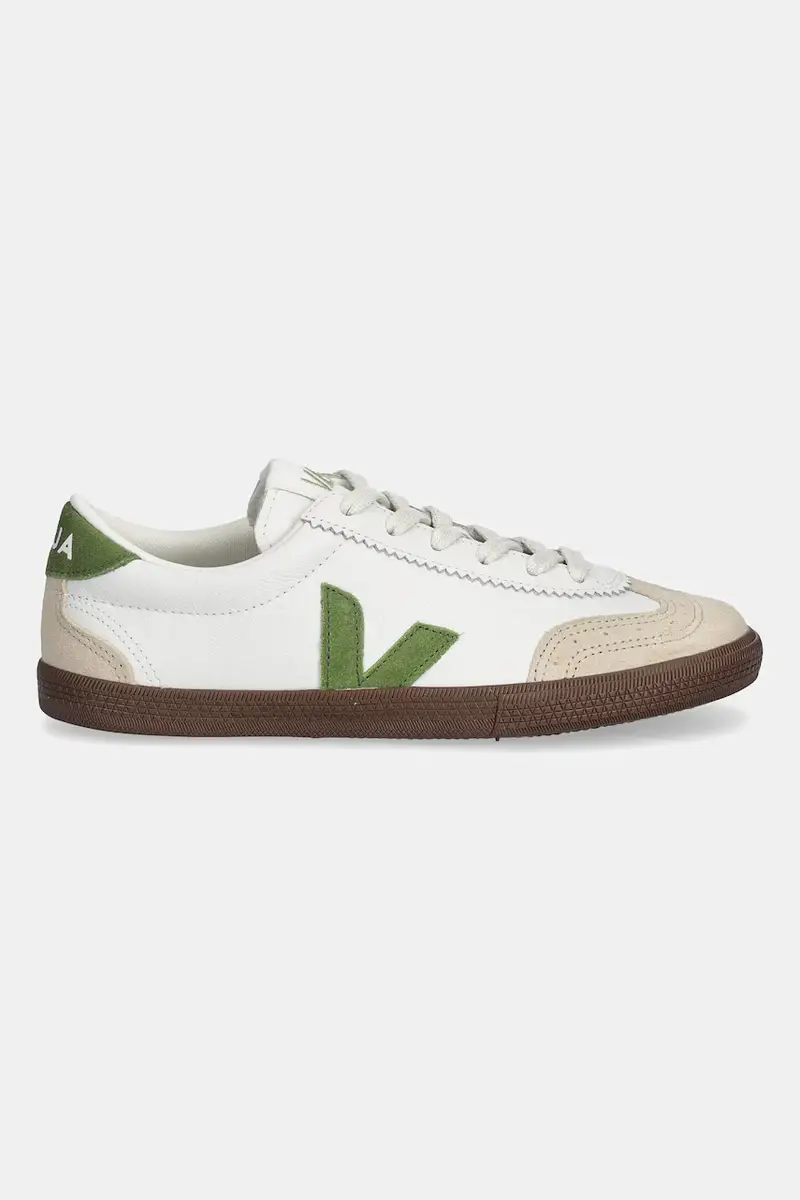 sneakers in pelle Volley donna colore bianco VO2020875A miniatura 2