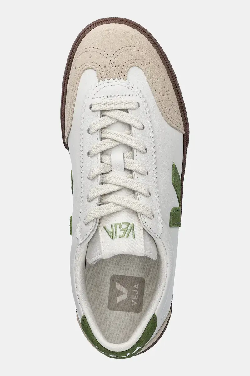 sneakers in pelle Volley donna colore bianco VO2020875A miniatura 4