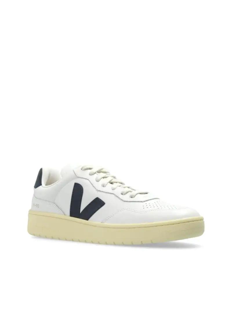 Sneakers v-90 bianche/blu Bianco miniatura 2