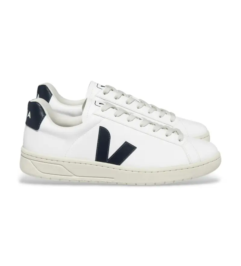 unisex. UC0703174 Sneakers bianche Urca (36), Bianco, Basso, Stringhe, Casual, Sostenibile, Poliestere riciclato Pelle