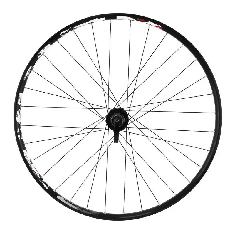 Ruota posteriore doppia parete con mozzo a occhiello cassetta 6 fori cerchio 32 raggi Velox Karma Disc Type Shimano 11- 32 21C