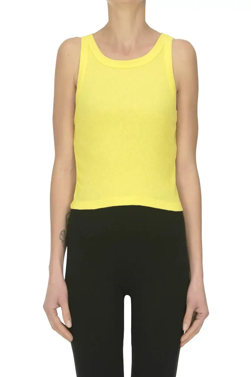 Tank top cropped a costine