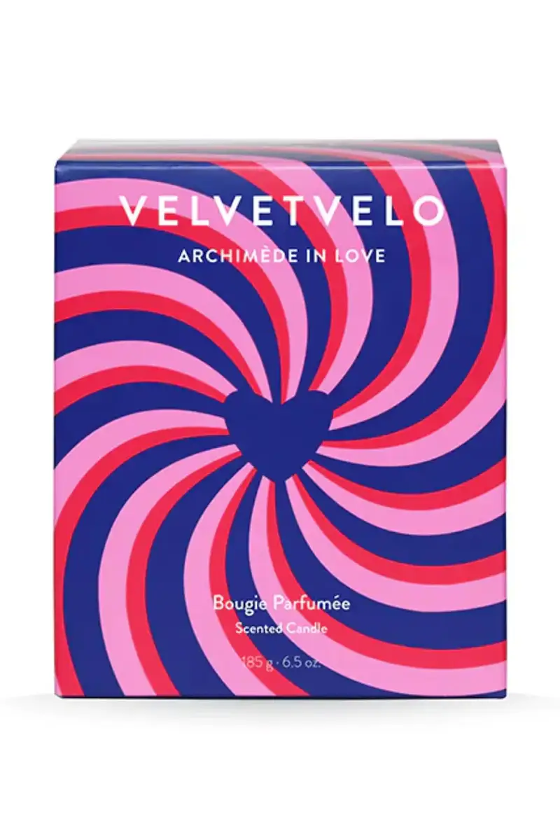 candela profumata Archimede in Love 185 g colore rosso ARCHXXBOU miniatura 3