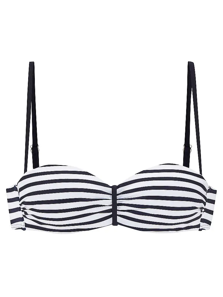 Bikinioberteil da donna con ferretto e fascia blu | 36C