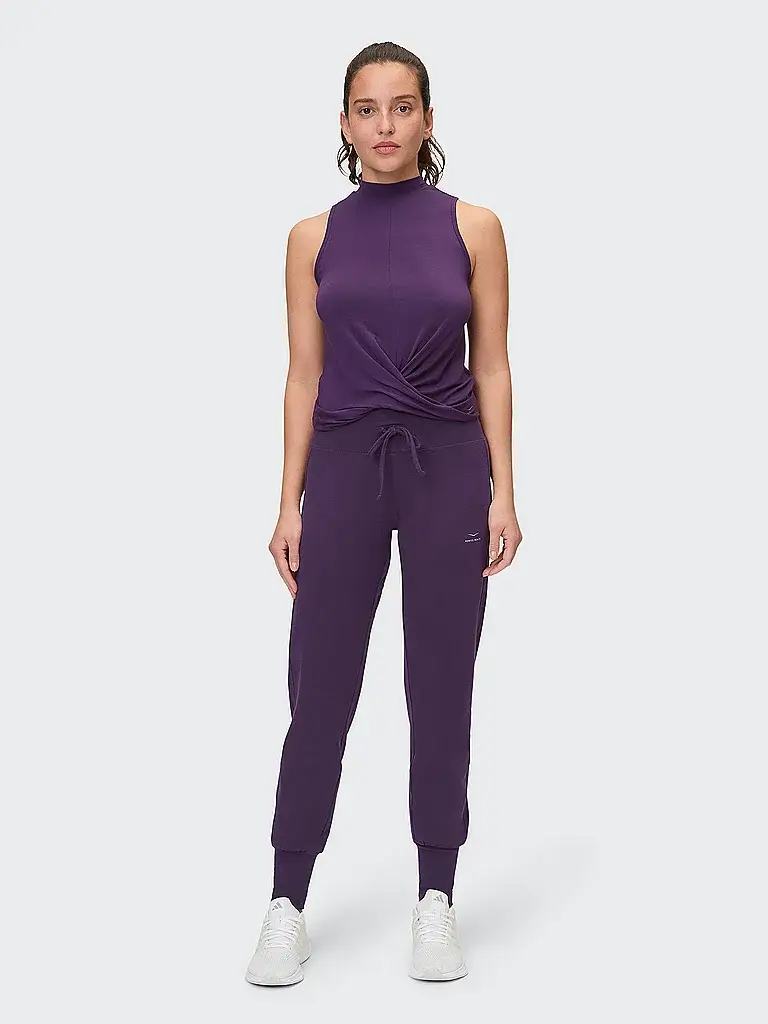 Pantaloni da fitness Uma da donna lilla | S miniatura 2