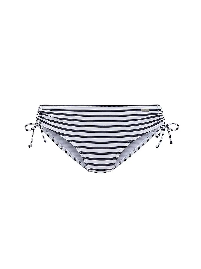Slip bikini da donna con arricciatura blu | 34