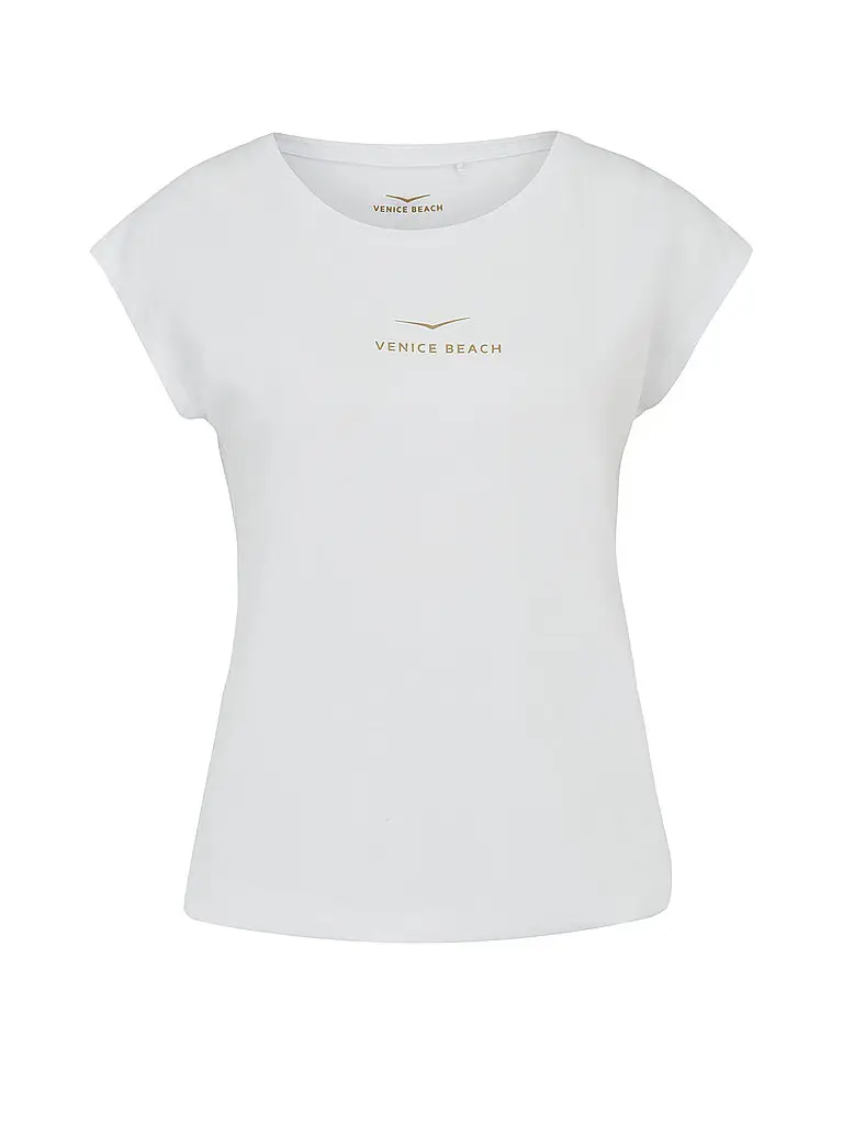 T-shirt da fitness da donna Wonder bianco | XS