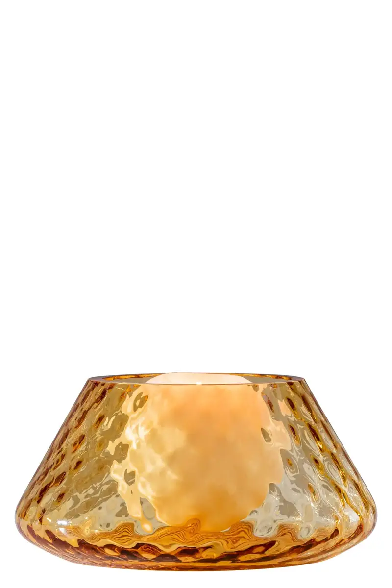 Portacandela 'Lele' ⌀ 18 Cm Giallo