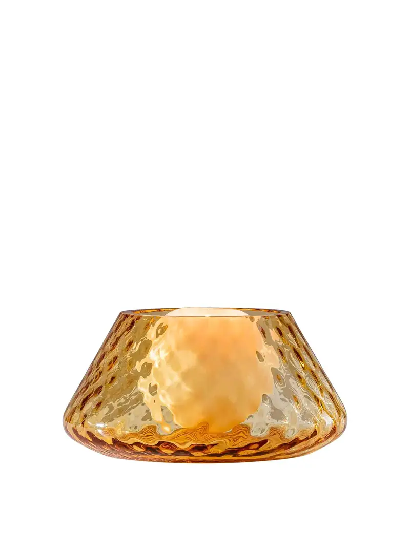 Portacandele 18 Cm Giallo