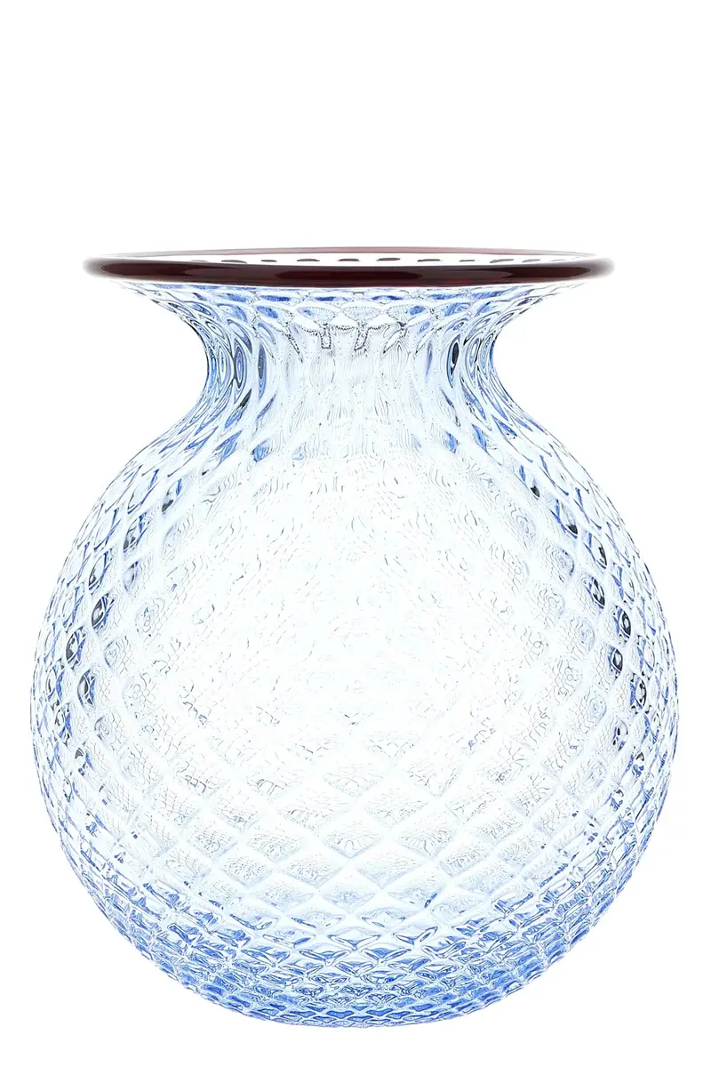 Vaso 'Fiori Balloton' Azzurro