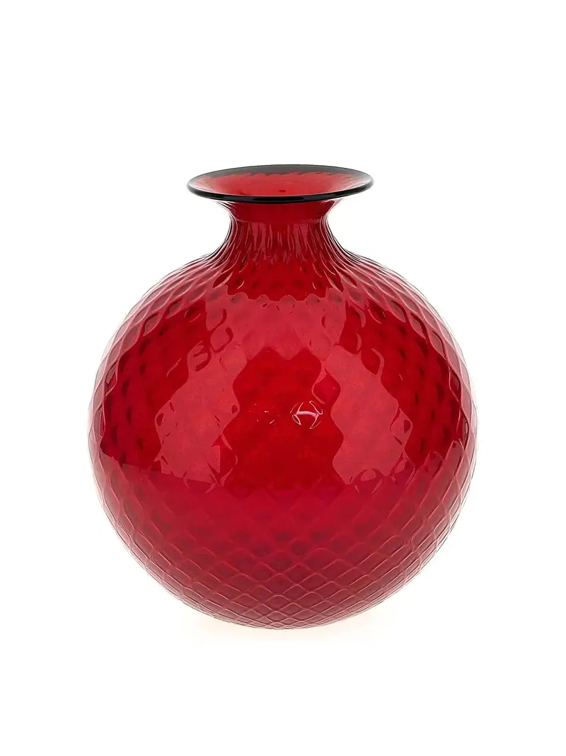 Vaso Monofiore Balloton Rosso