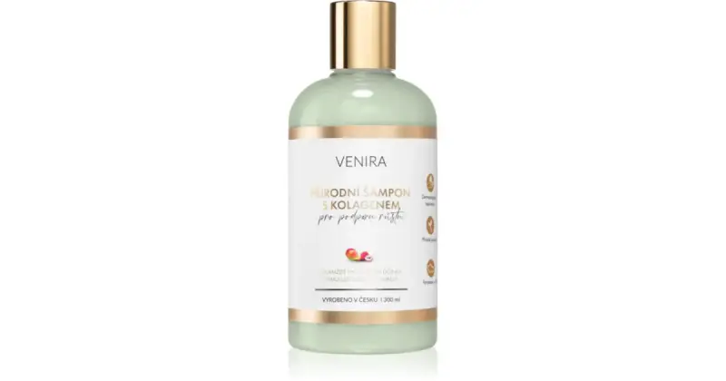 shampoo naturale con collagene con profumazione Mango-Lychee 300 ml