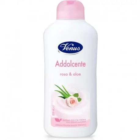 Venus Bagno Doccia Crema Addolcente Rosa & Aloe 650 Ml
