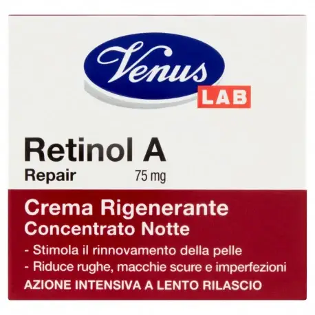 Venus Lab Retinol A Repair 75 Mg Crema Rigenerante Concentrato Notte 50 Ml