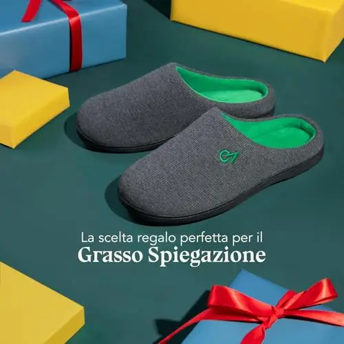 VeraCosy Pantofole Uomo Verde 3038201 miniatura 3