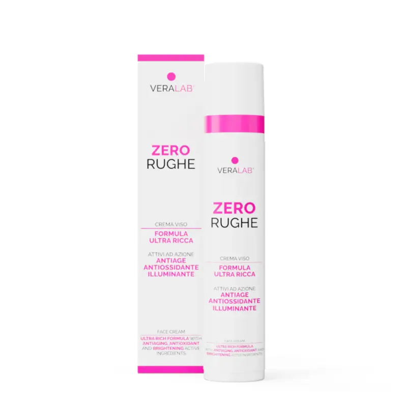 Creme Viso Zero Rughe - Trattamento antietà pelli mature, Crema antirughe, Crema viso giorno illuminante miniatura 2