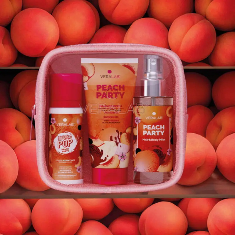 Kit Corpo Peach Party - Travel Ready Kit - Cofanetto viso e corpo miniatura 2