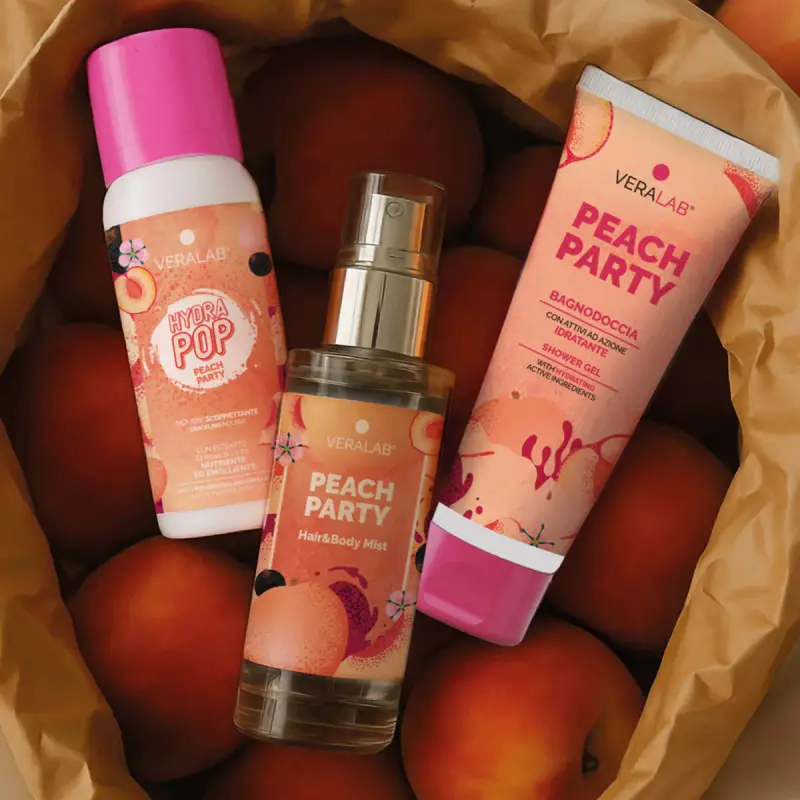 Kit Corpo Peach Party - Travel Ready Kit - Cofanetto viso e corpo miniatura 3
