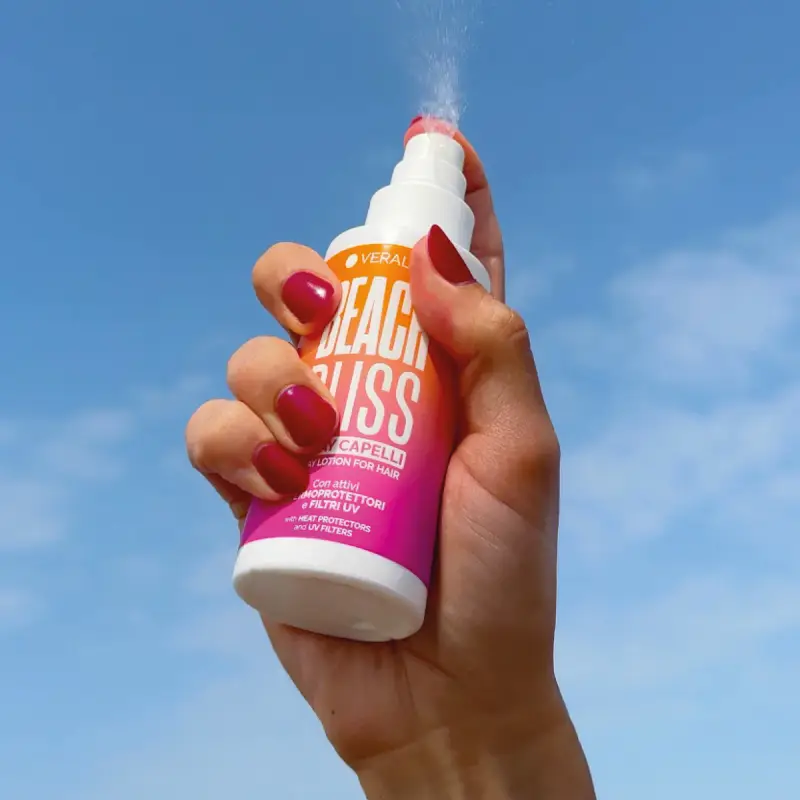 Solari BEACH BLISS - Spray Capelli Con Attivi Termoprotettori E Filtri Uv - Prodotti termo protettivi capelli, Spray solare capelli miniatura 2